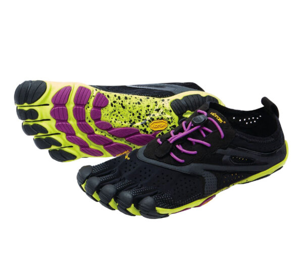 scarpa da running barefoot da donna vibram vrun nera