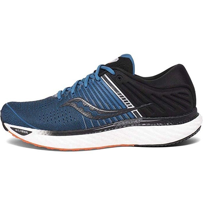 saucony triunph 17 nere e blu