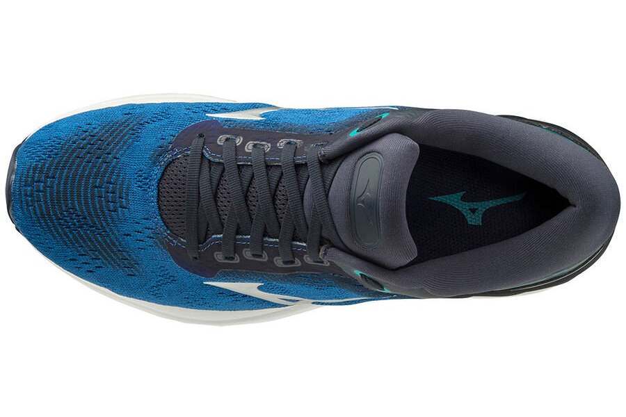 mizuno modello wave skyrise vista dall'alto