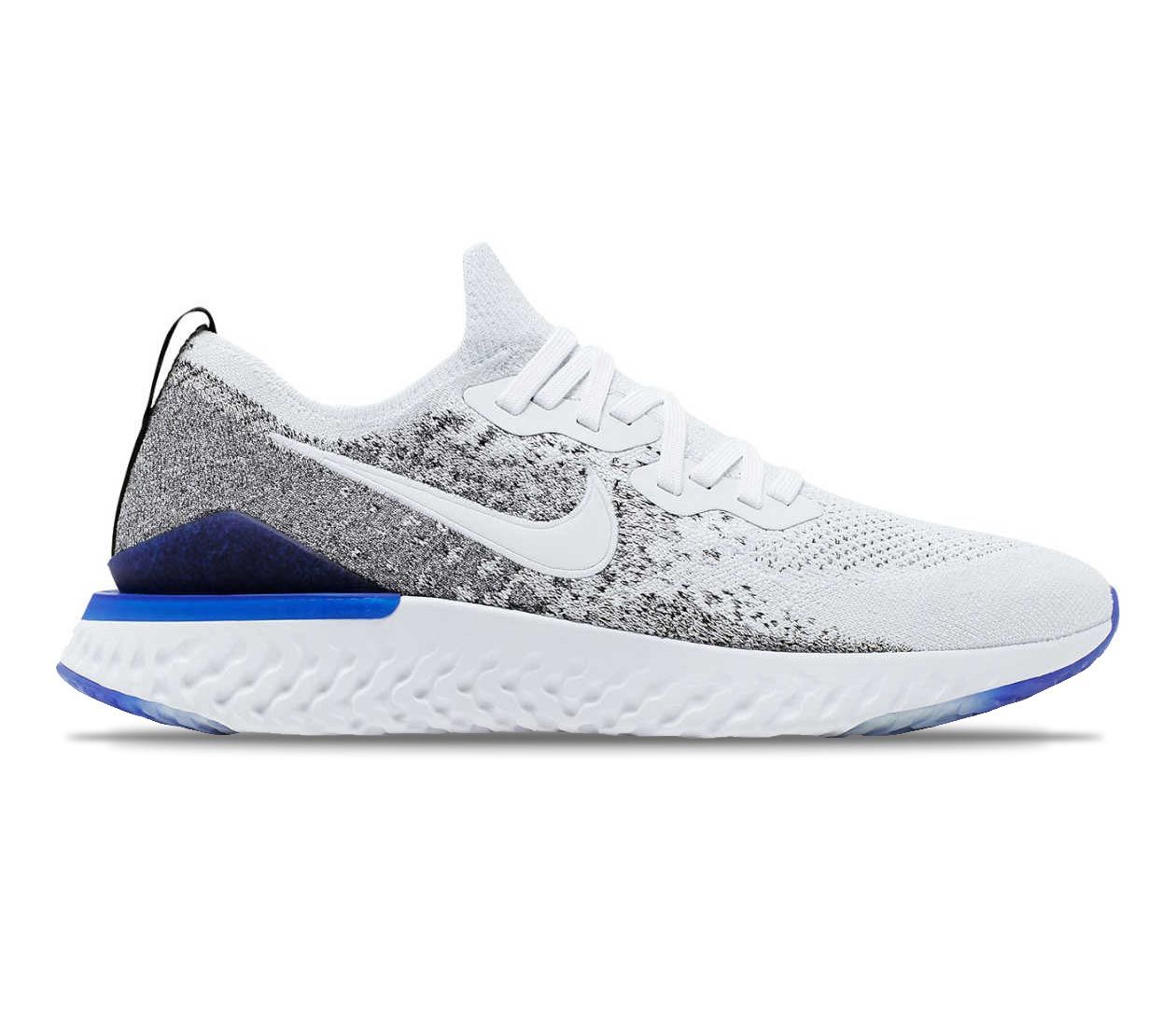 nike epic react flyknit bianche