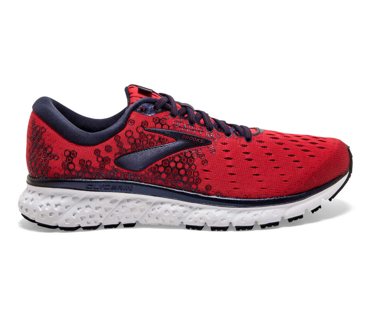 brooks glycerin 17 uomo rosse