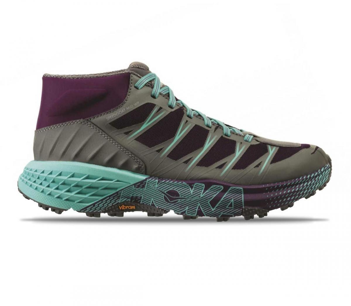 scarpe trail running donna hoka one one speedgoat mid wp