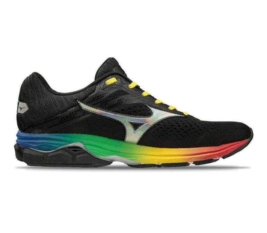 mizuno wave rider 19 uomo oro