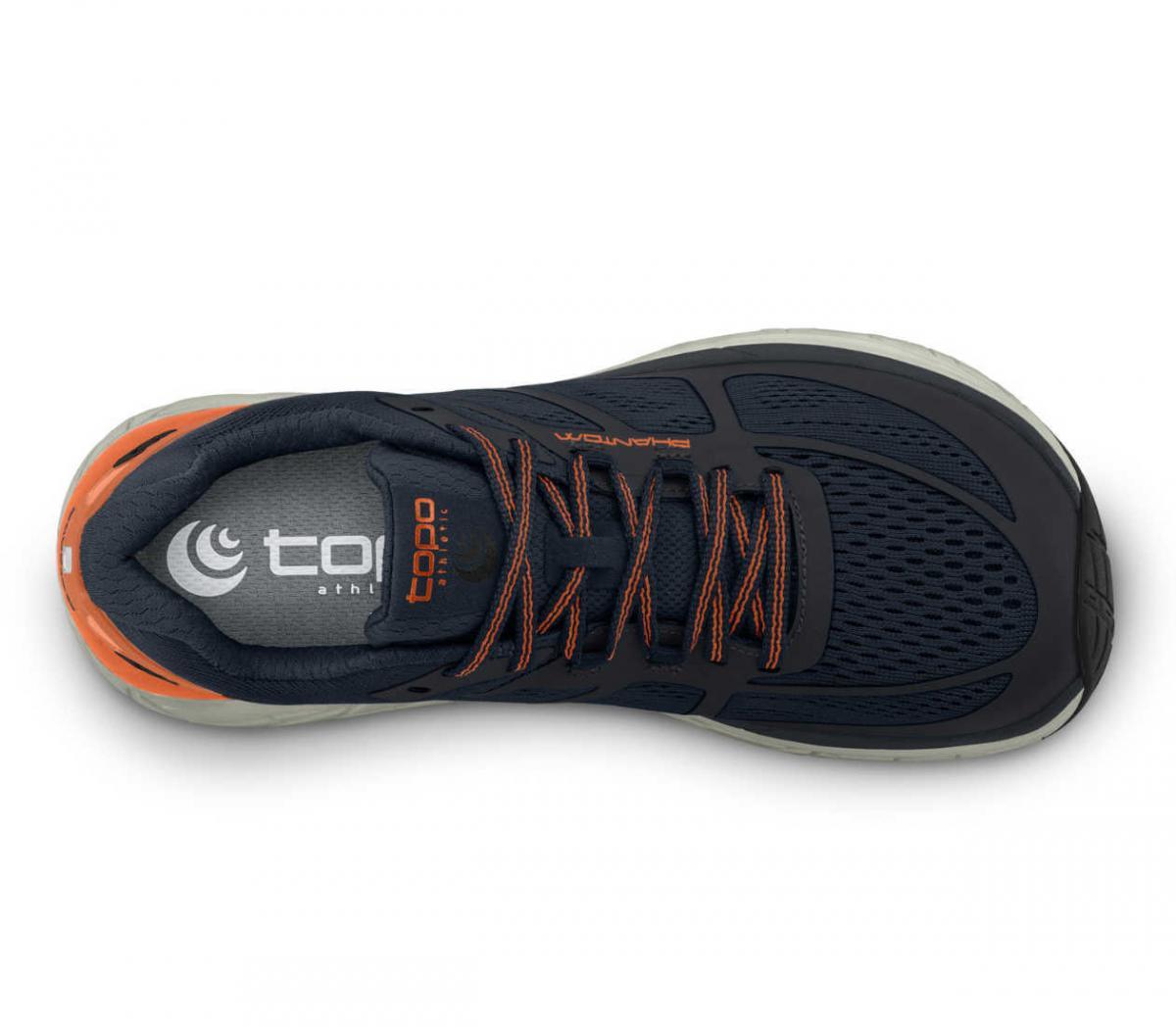 sopra topo phantom scarpa running uomo navy orange