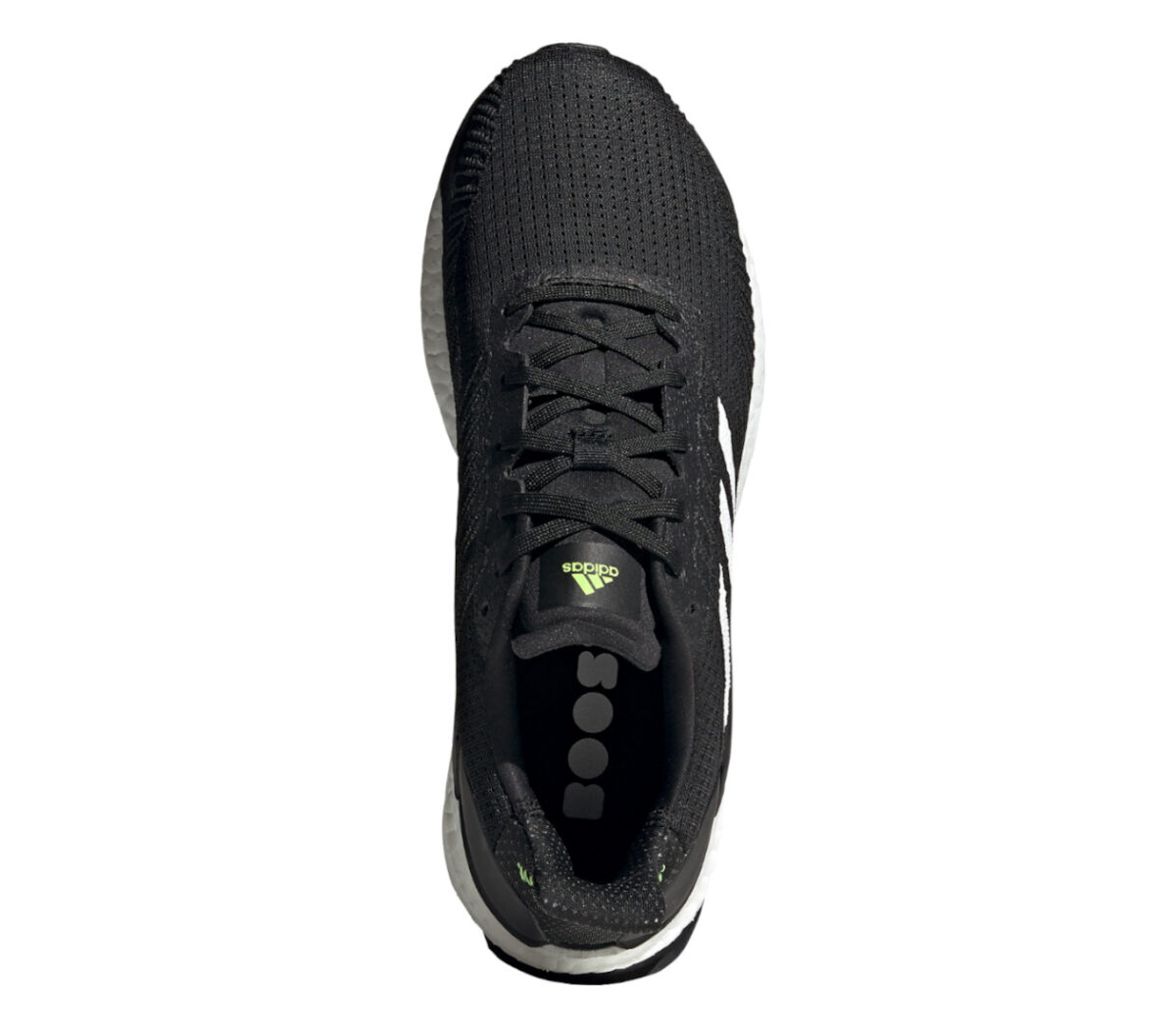 tomaia scarpa da running uomo adidas solar boost 19 nera