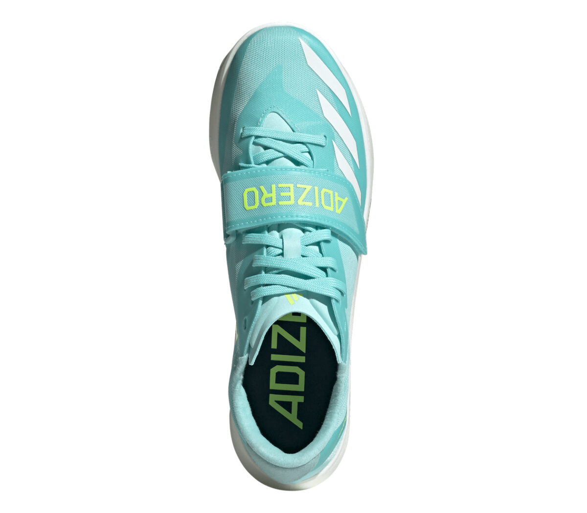 Tomaia Scarpa Adidas Adizero TJ PV unisex celeste