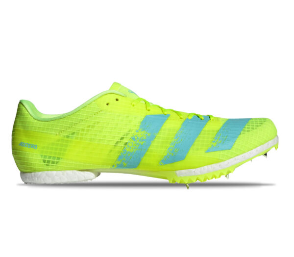 Scarpa adidas adizero md da pista giallo fluo e unisex