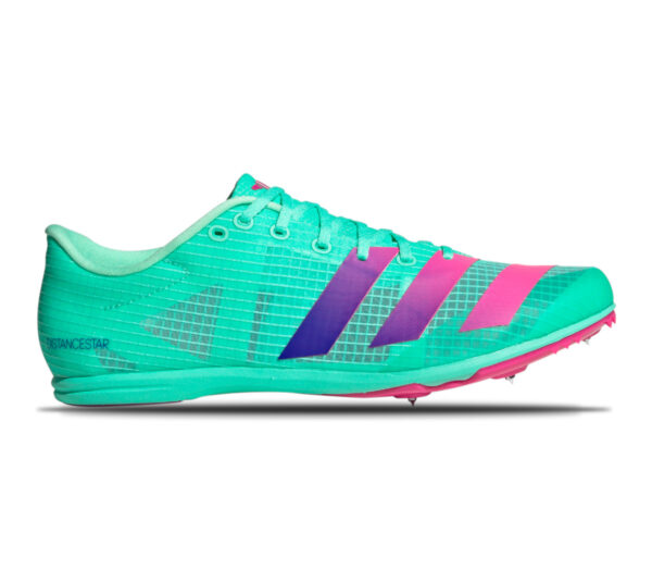 Scarpa Adidas distancestar unisex celeste viola