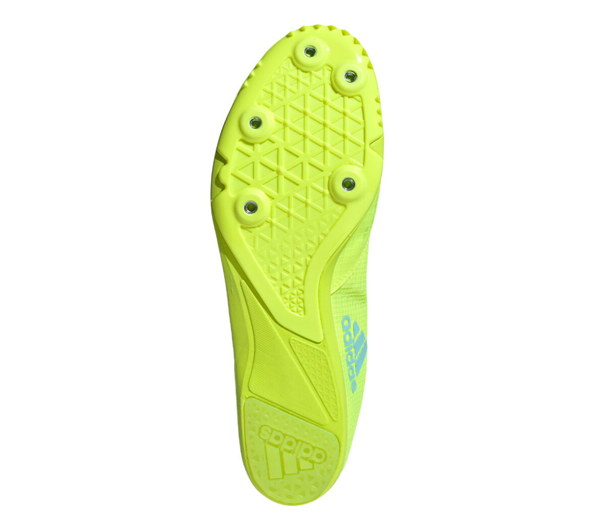 suola chiodata scarpa da atletica leggera adidas distancestar fluo