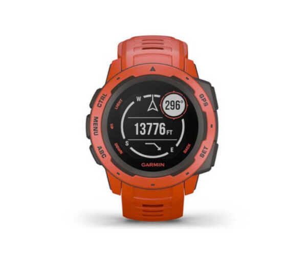 orologio gps running flame red