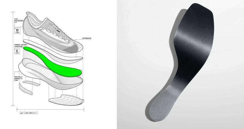 scarpe running carbonio