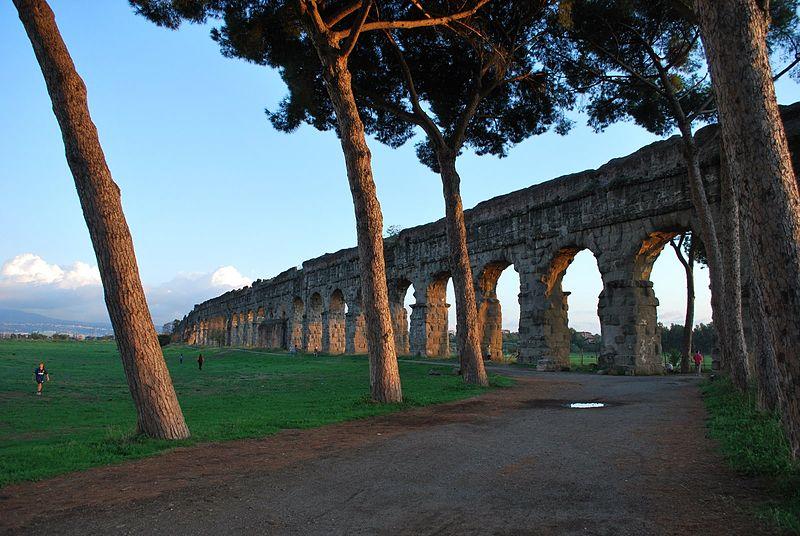 parco degli acquedotti vista