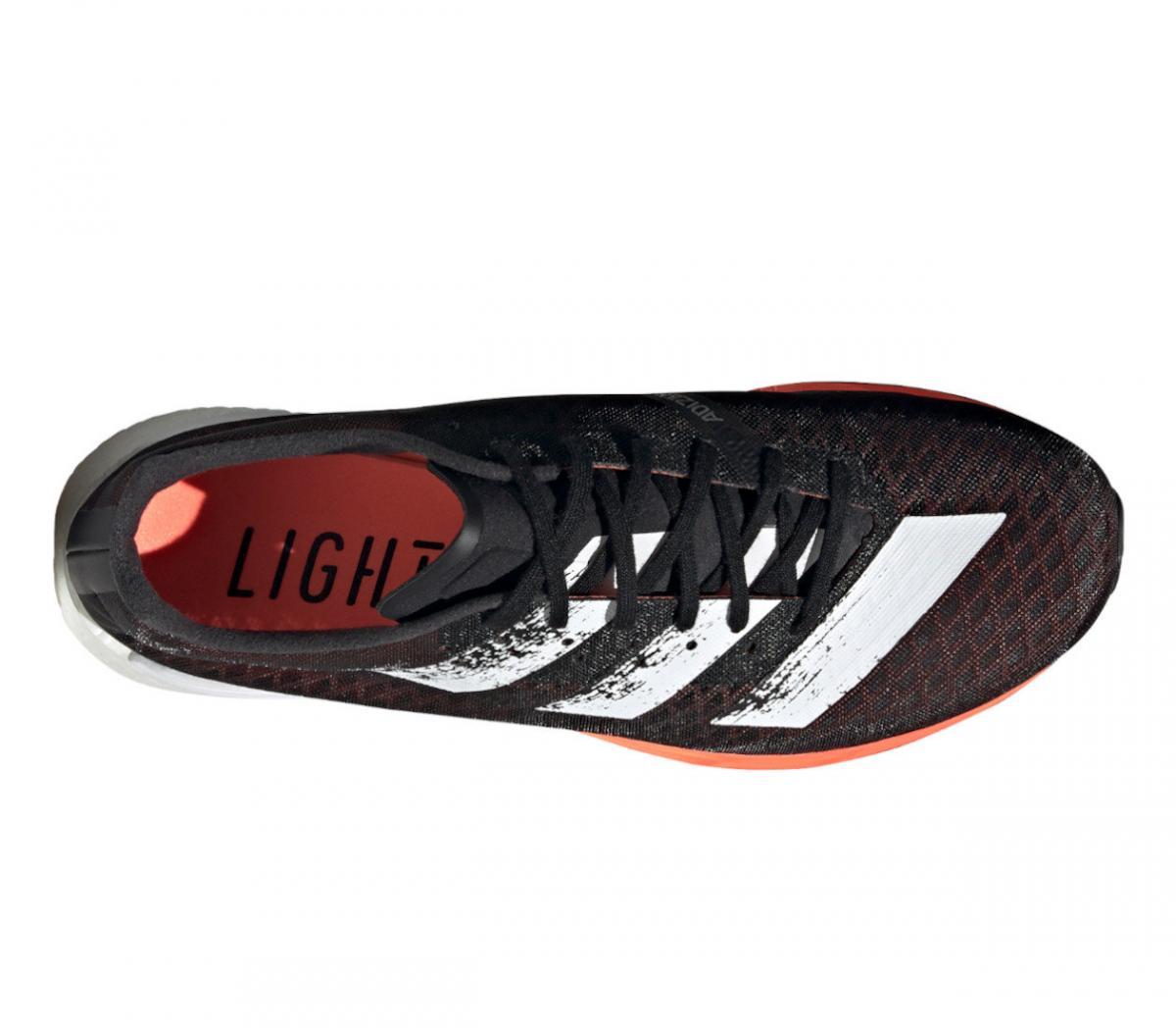 tomaia scarpa da running fibra di carbonio adidas adizero pro