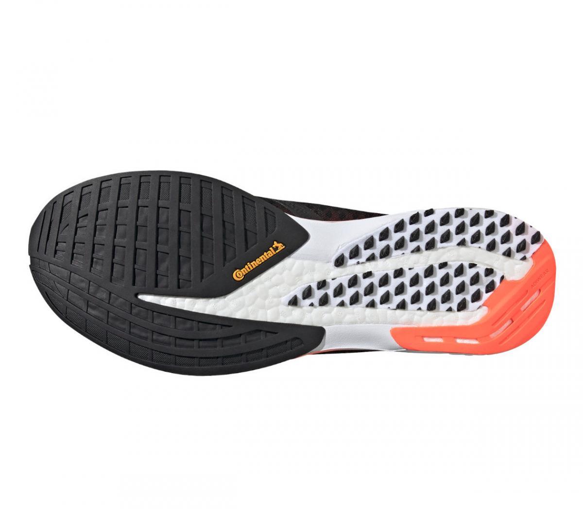 suola scarpa da running fibra di carbonio adidas adizero pro