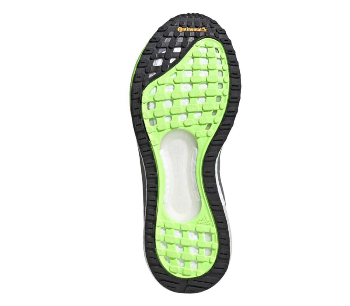 suola tomaia scarpa da running uomo adidas solar glide 3 verde