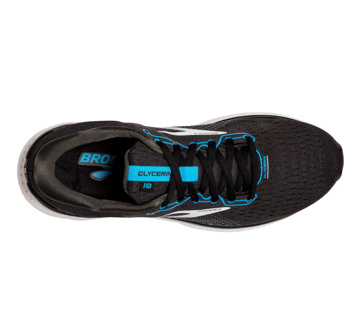 brooks glycerin 18 uomo grigio