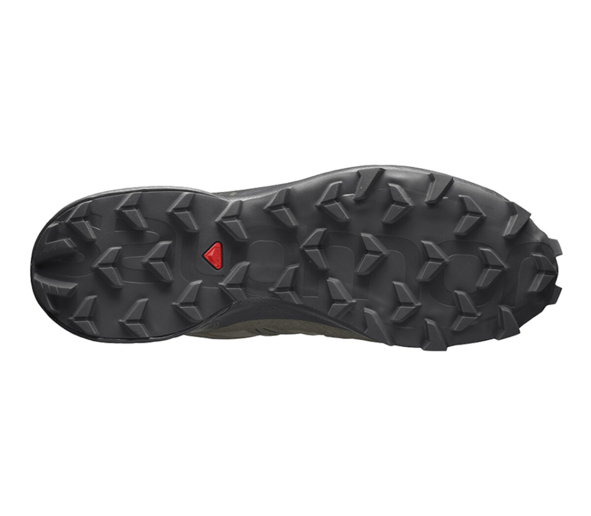 suola scarpa da trail running uomo salomon speedcross 5 verde