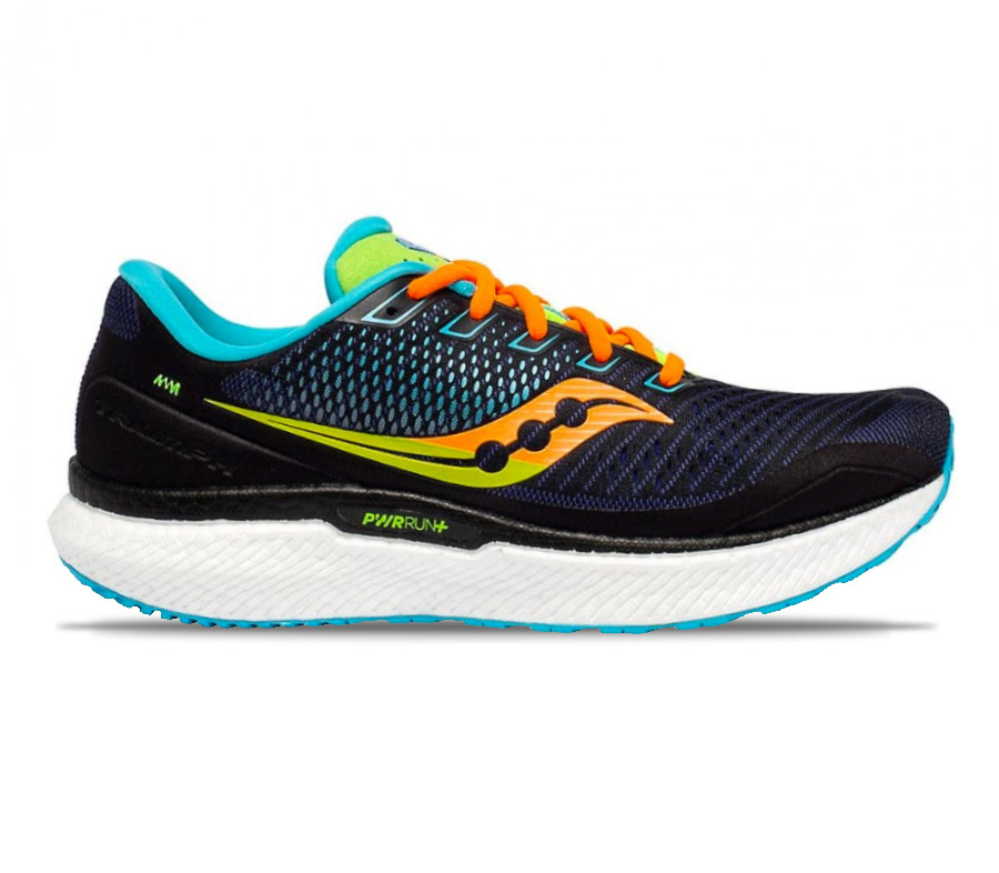 scarpa da running saucony triumph 18 uomo blu