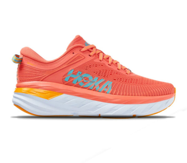 Scarpa Hoka One One Bondi 7 donna CAMELLIA / COASTAL SHADE