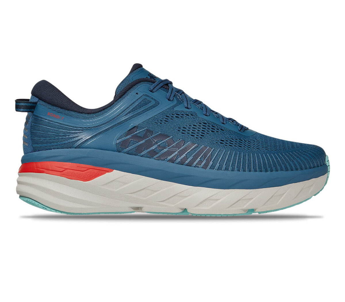 scarpa da running uomo hoka one one bondi 7 blu