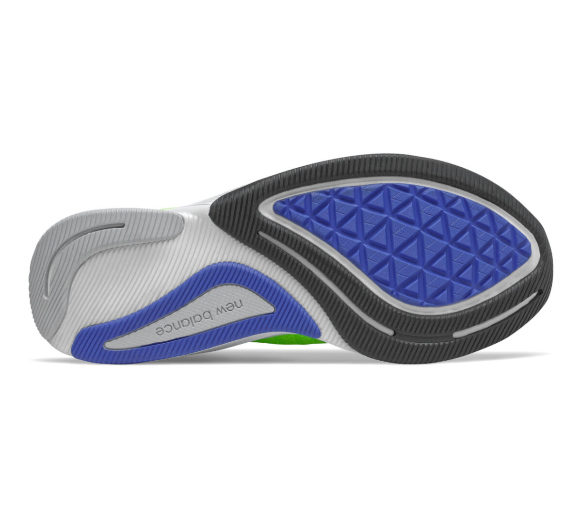 suola new balance fuelcell prism verde