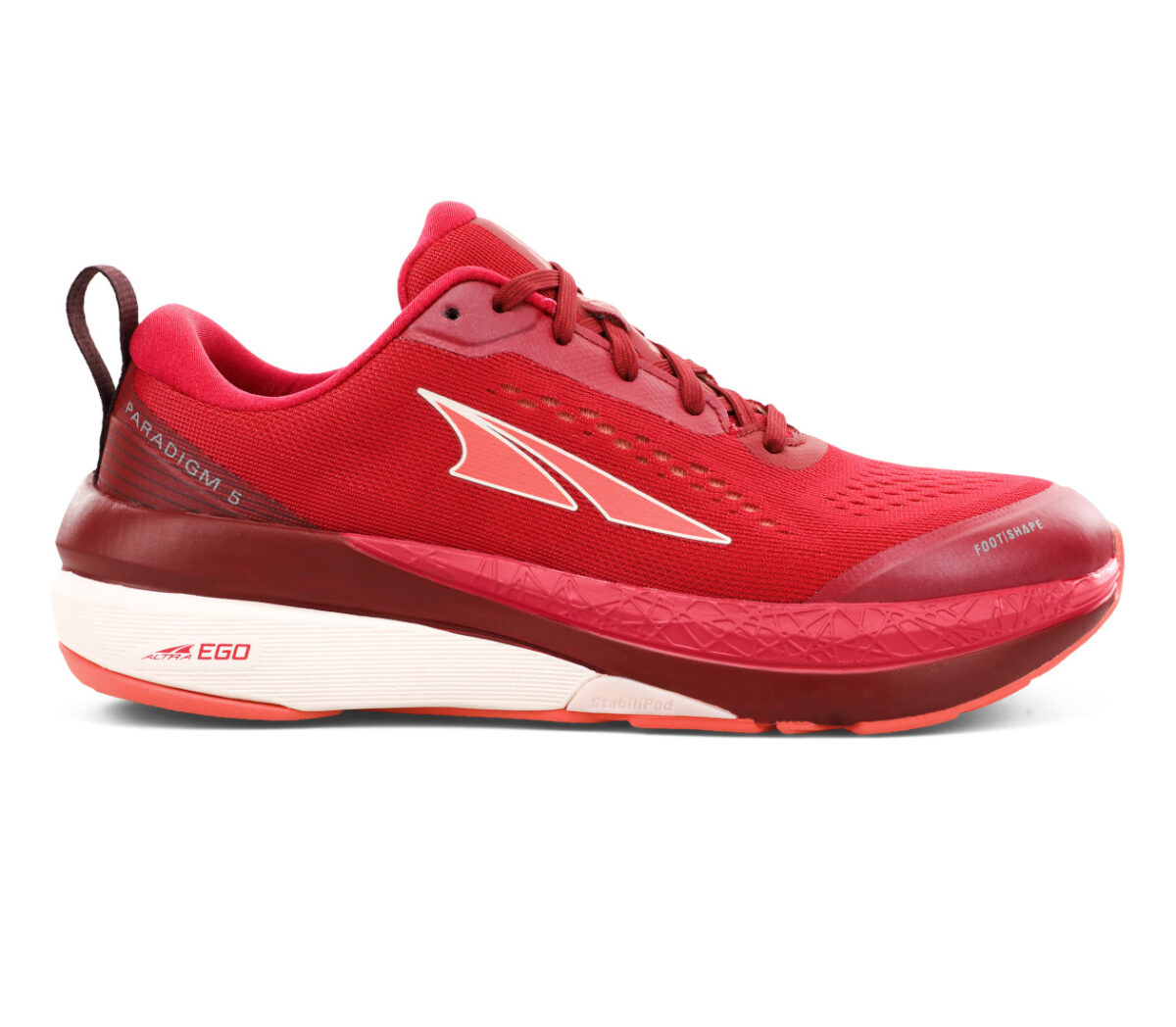 scarpa da running minimale donna altra paradigm 5 rossa