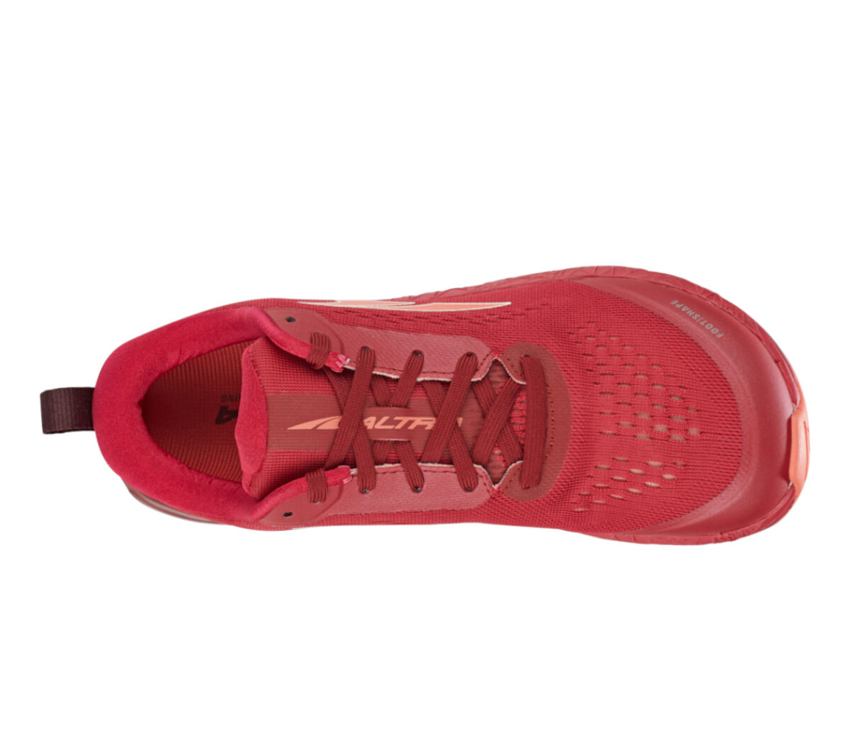 tomaia scarpa da running minimale donna altra paradigm 5 rossa