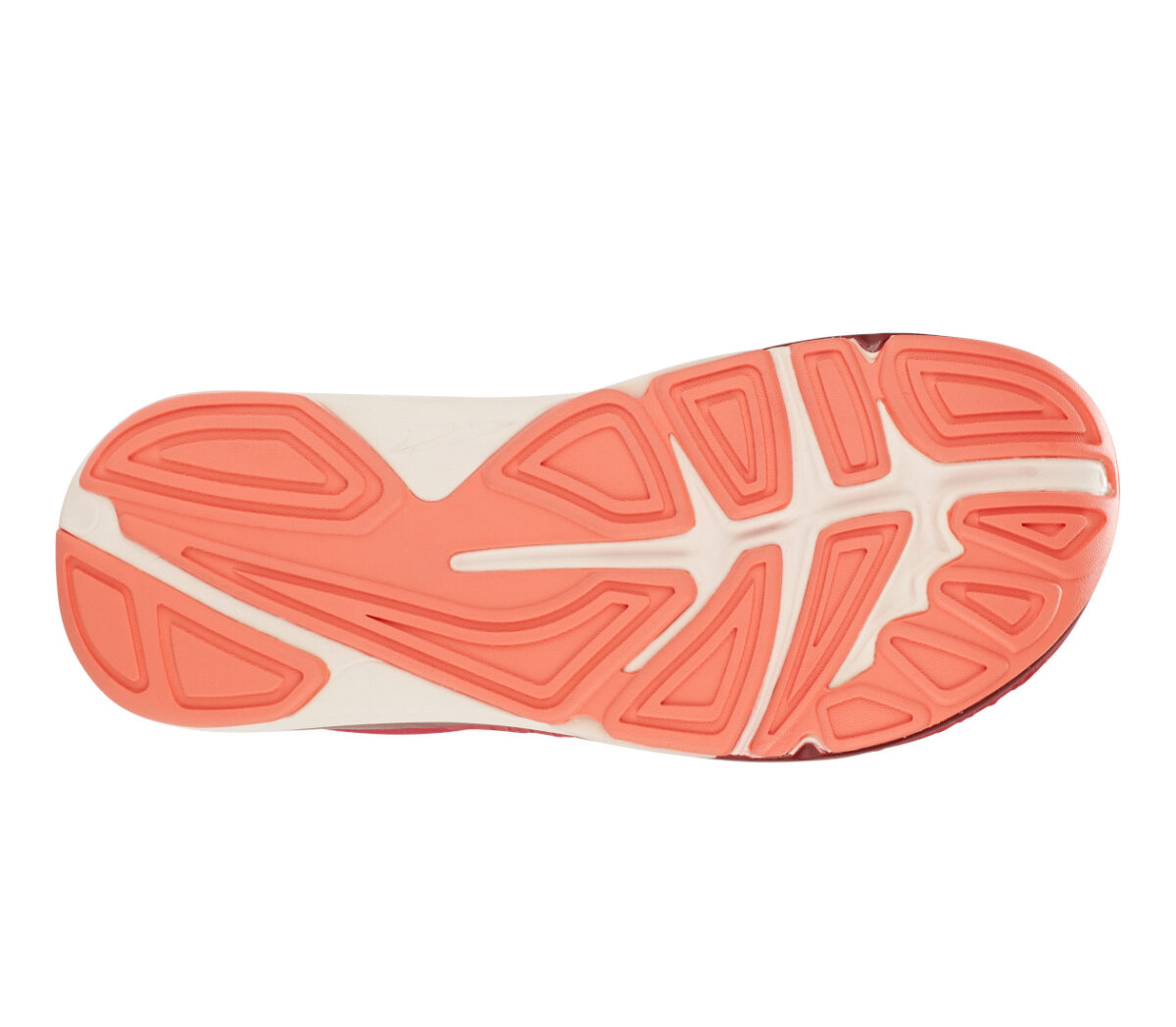 suola scarpa da running minimale donna altra paradigm 5 rossa
