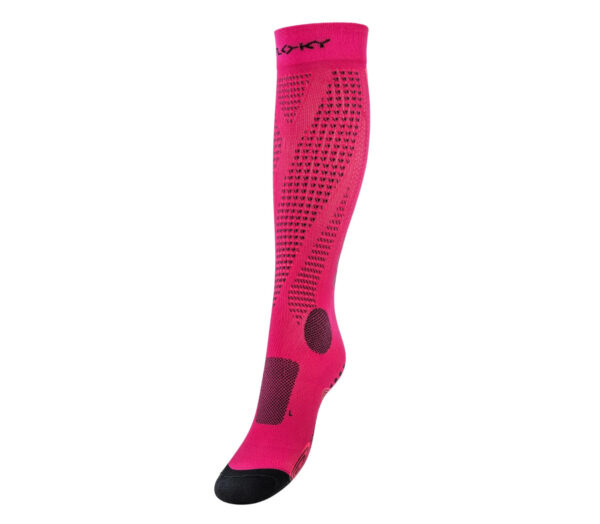 calza a compressione floky run up fuxia