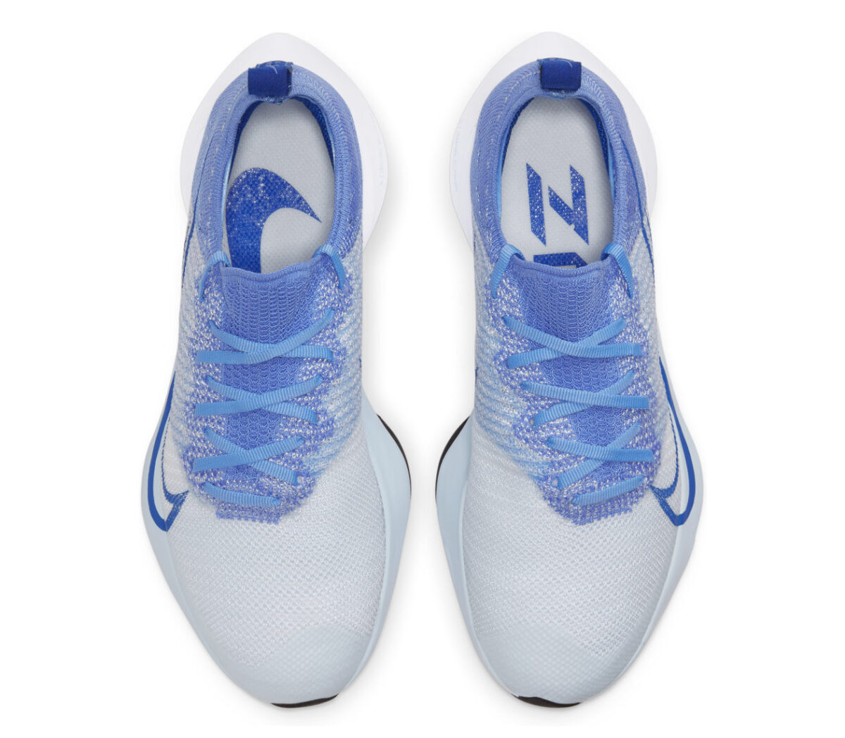 tomaia scarpe da running donna nike air zoom tempo next blu