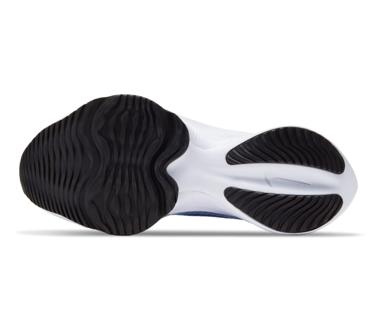 suola scarpe da running donna nike air zoom tempo next blu