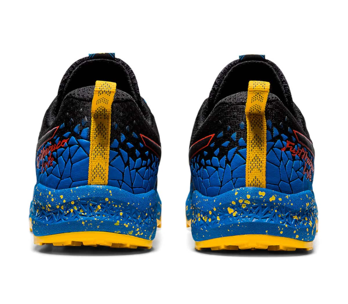 retro scarpe trail running uomo asics fujotrabuco lyte