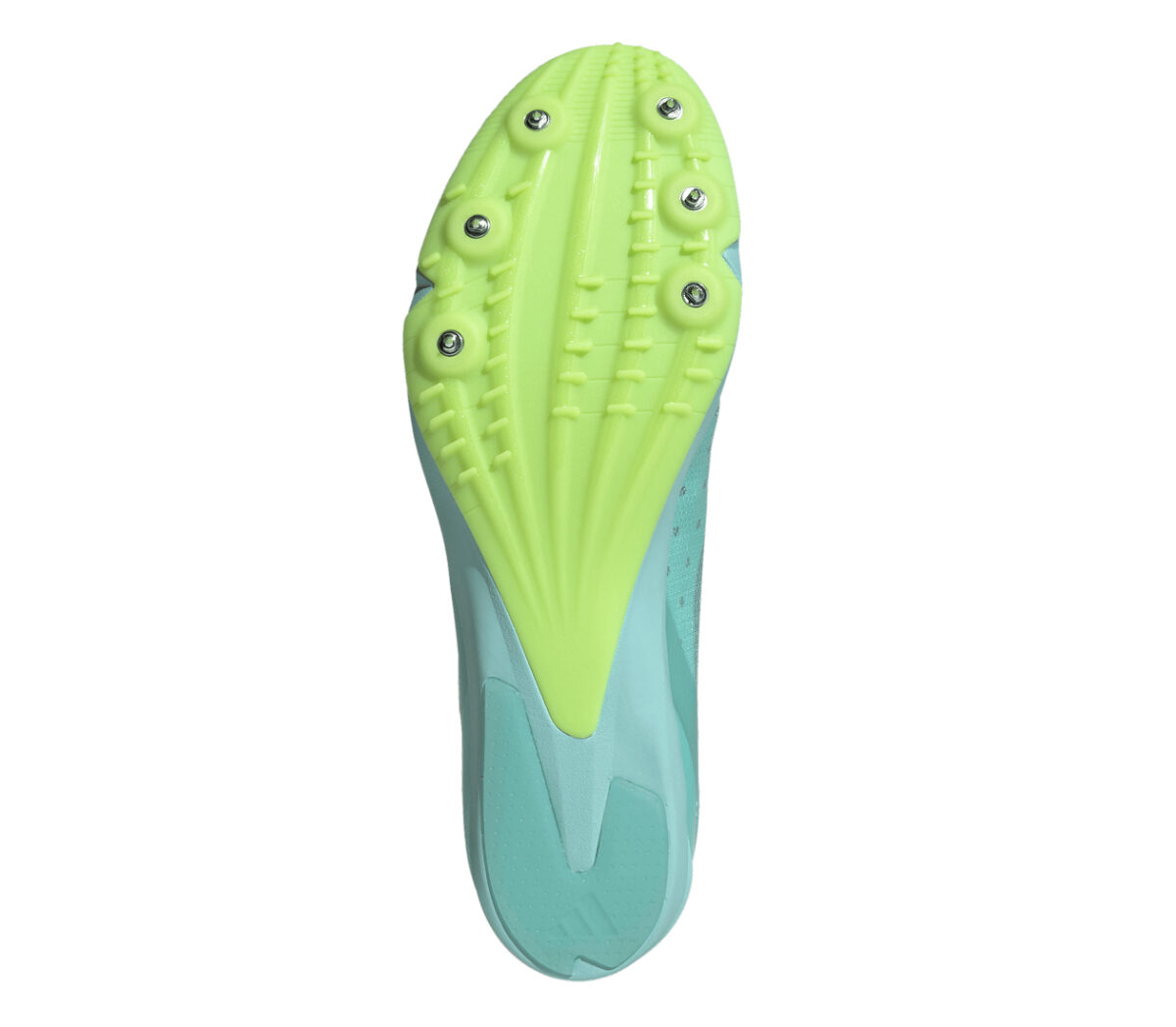 Suola Scarpa Adidas Distancestar donna verde acqua