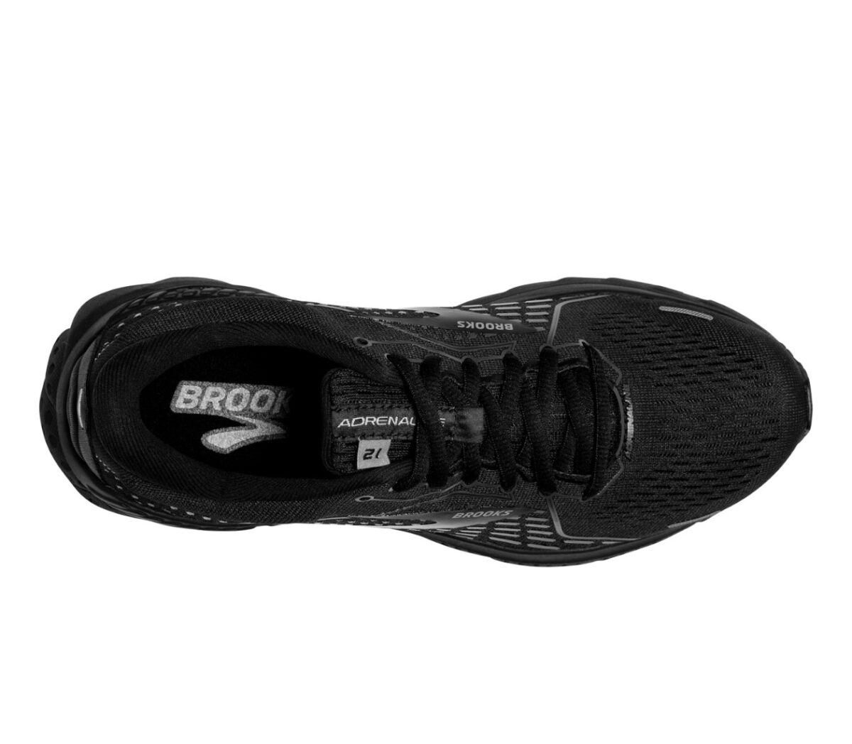 tomaia scarpa da running comoda per pronatori donna brooks adrenaline gts 21 nera