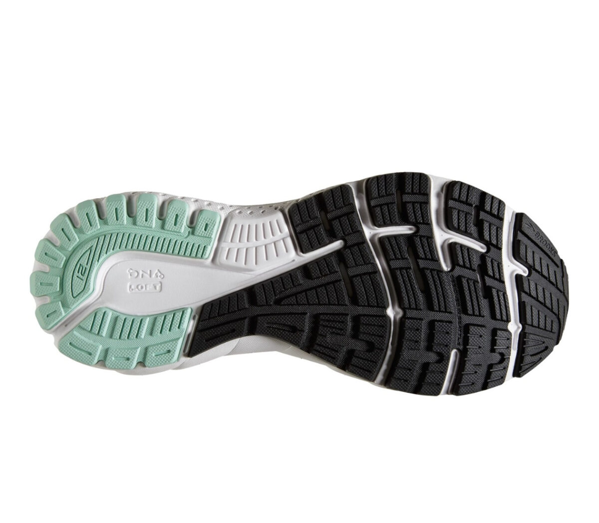 suola scarpe da running donna per pronazione brooks adrenaline gts 21 nere