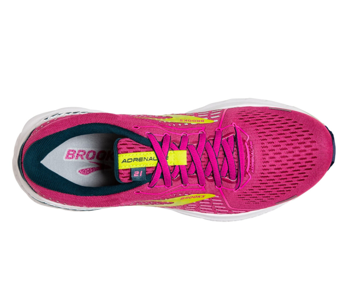 scarpa running donna rosa brooks adrenaline gts 21 vista da sopra