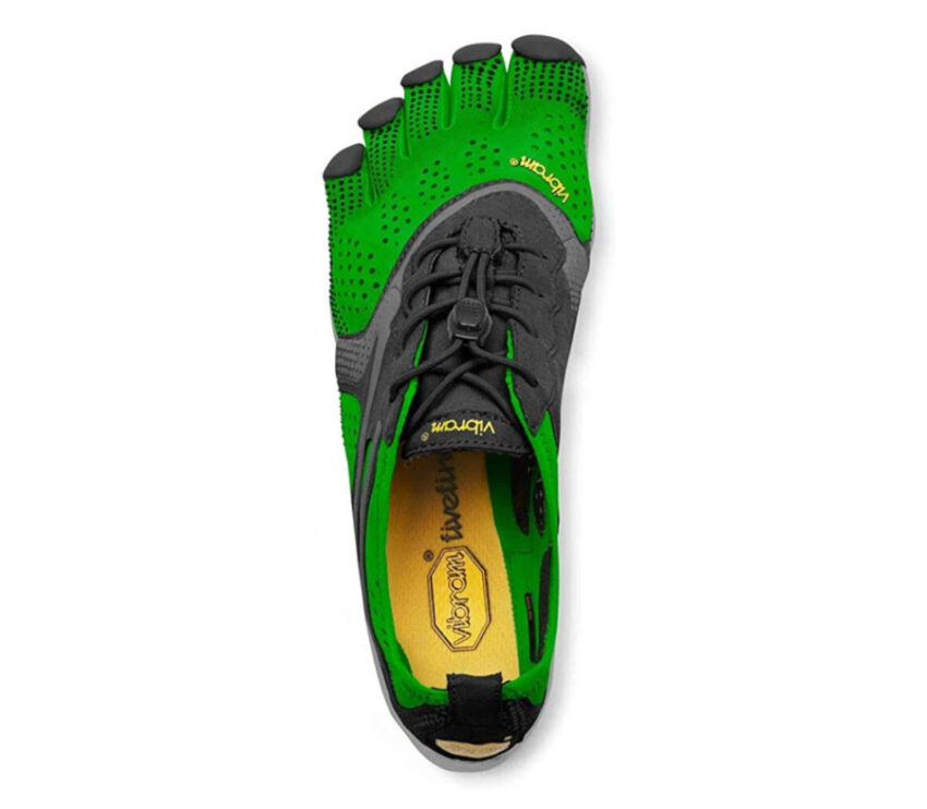 scarpa barefoot vibram five fingers verde