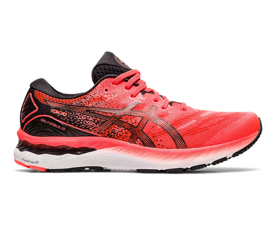 scarpa da running uomo asics gel nimbus 23 tokyo rossa