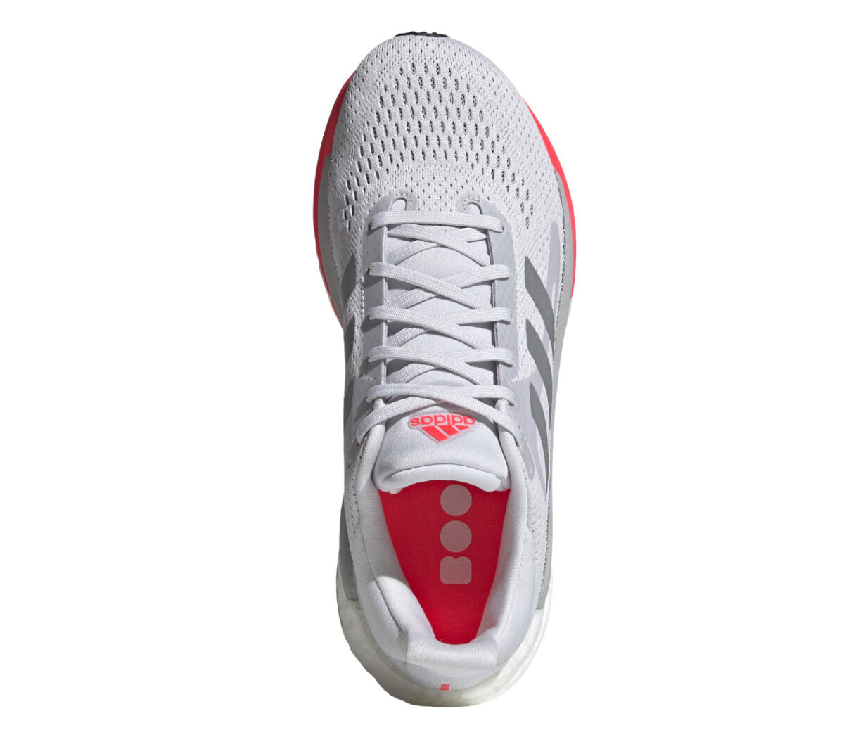 tomaia scarpa da running donna adidas solar glide 3 bianca e rosa