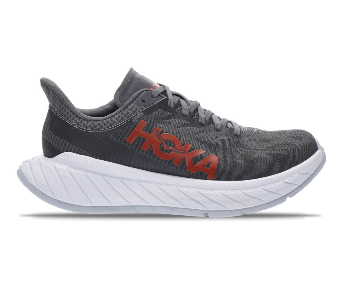 scarpa da running hoka one one carbon x 2 nera