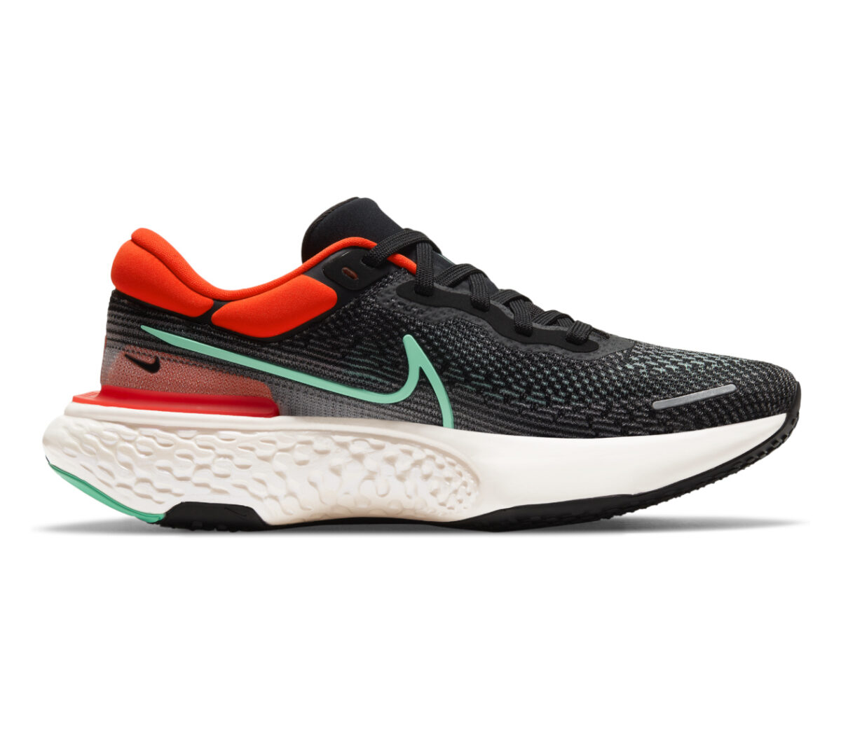 scarpa da running nike zoom x invincible per uomo rossa e nera
