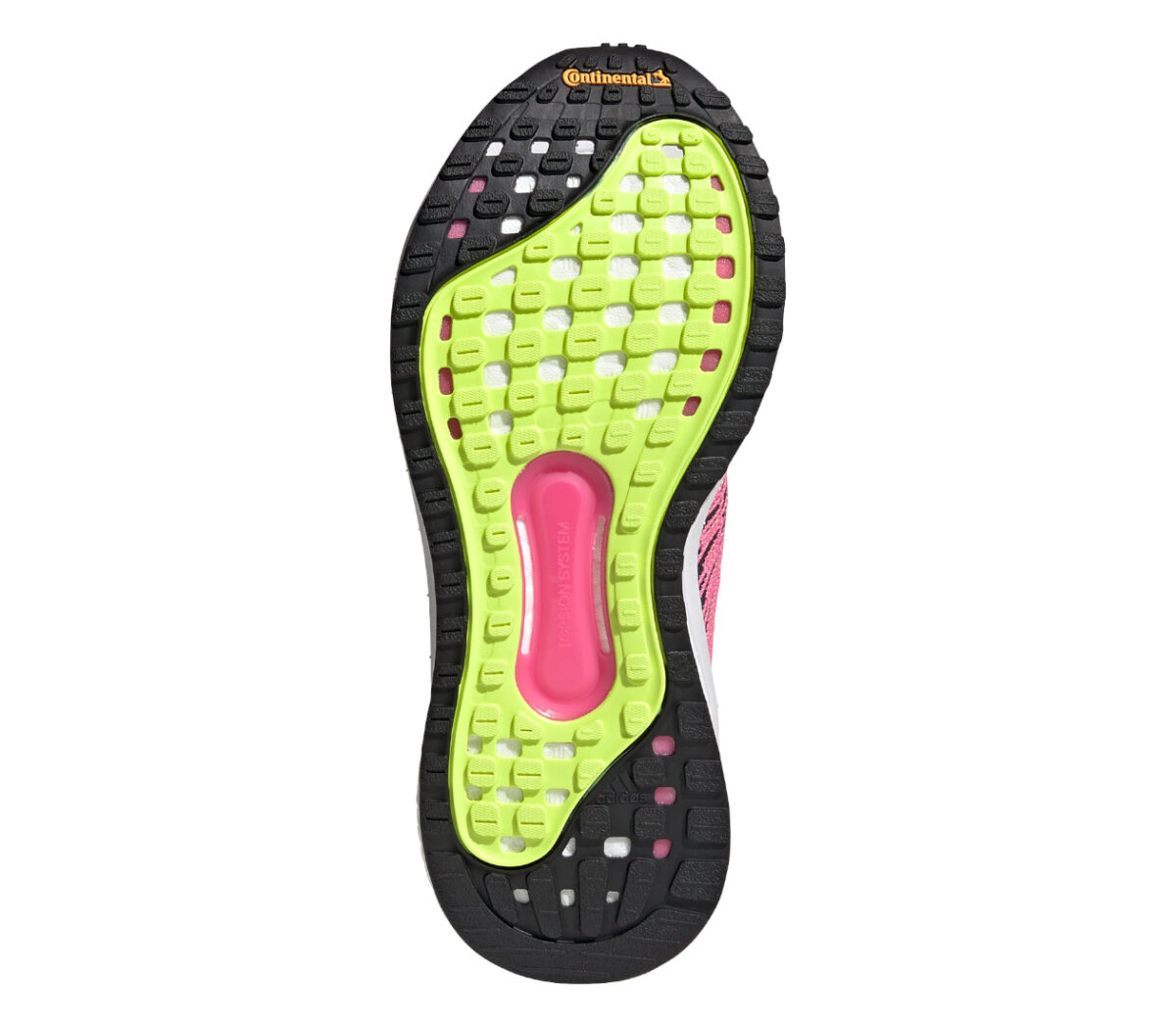 suola scarpa da running donna per pronazione adidas solar glide st 3 nera rosa