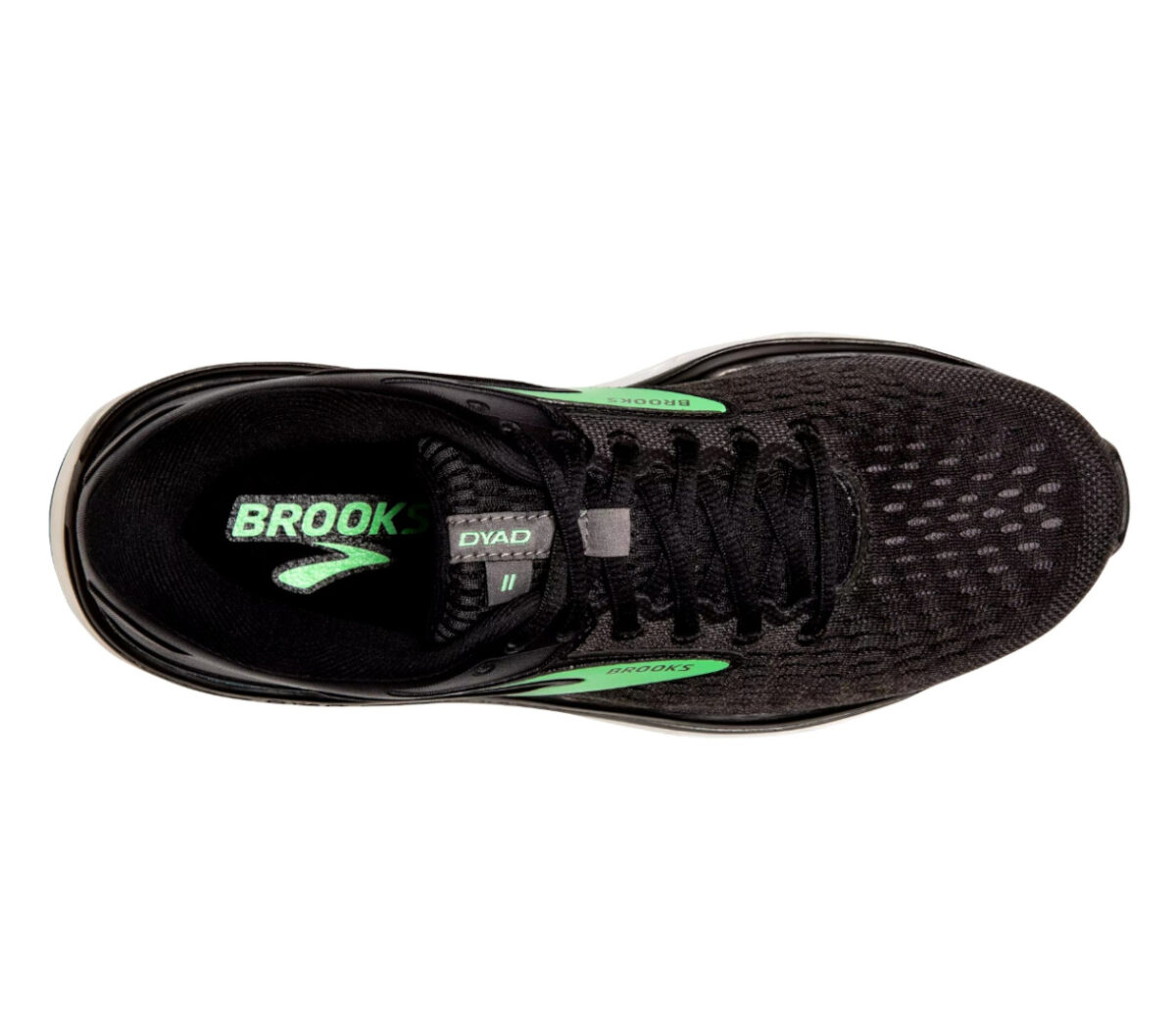 scarpe running donna a pianta larga brooks dyad 11 2e wide nere