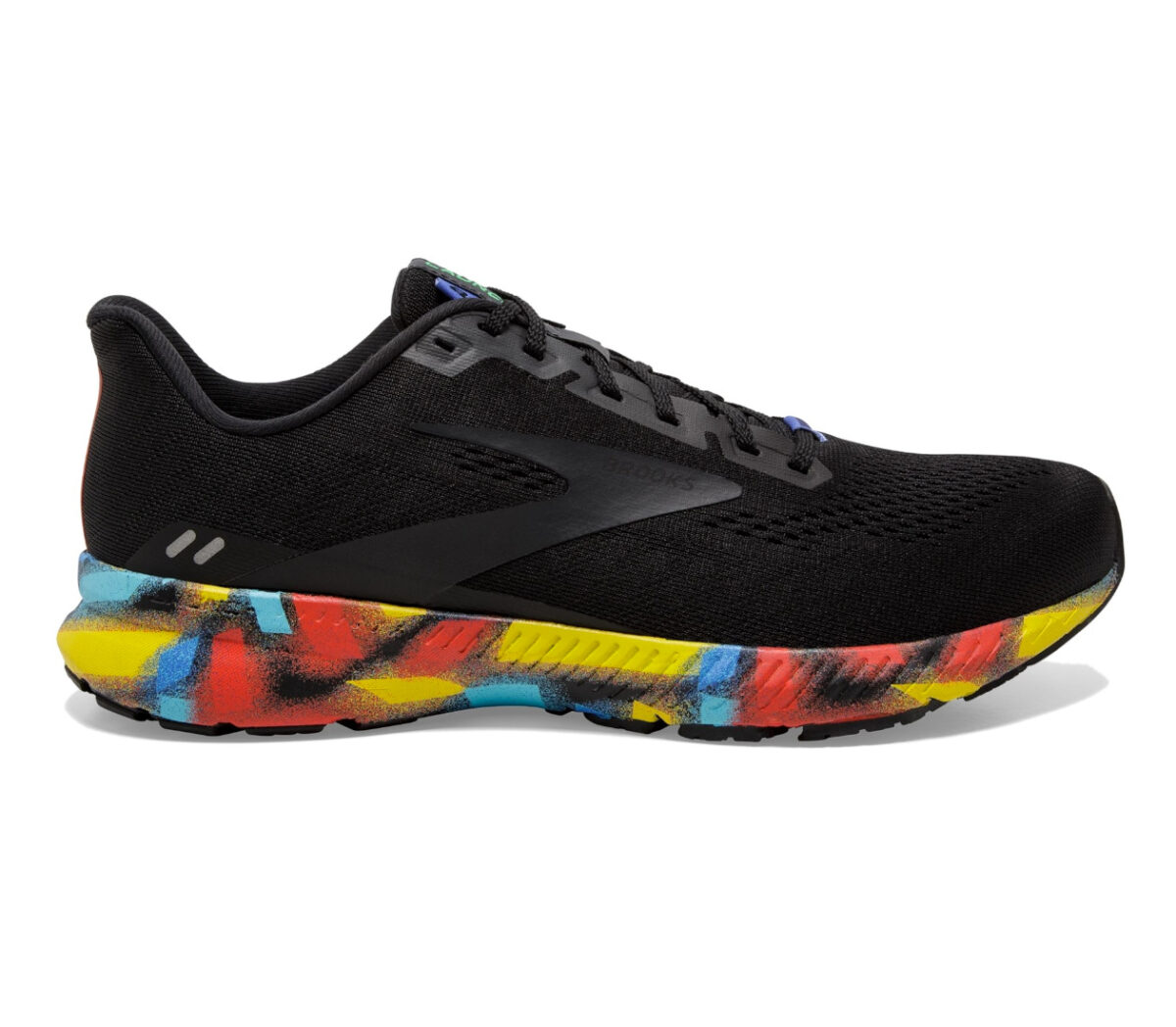 scarpa running uomo brooks launch 8 nera