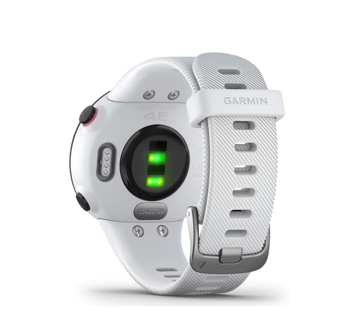 sensore cardio garmin forerunner 45 s bianco