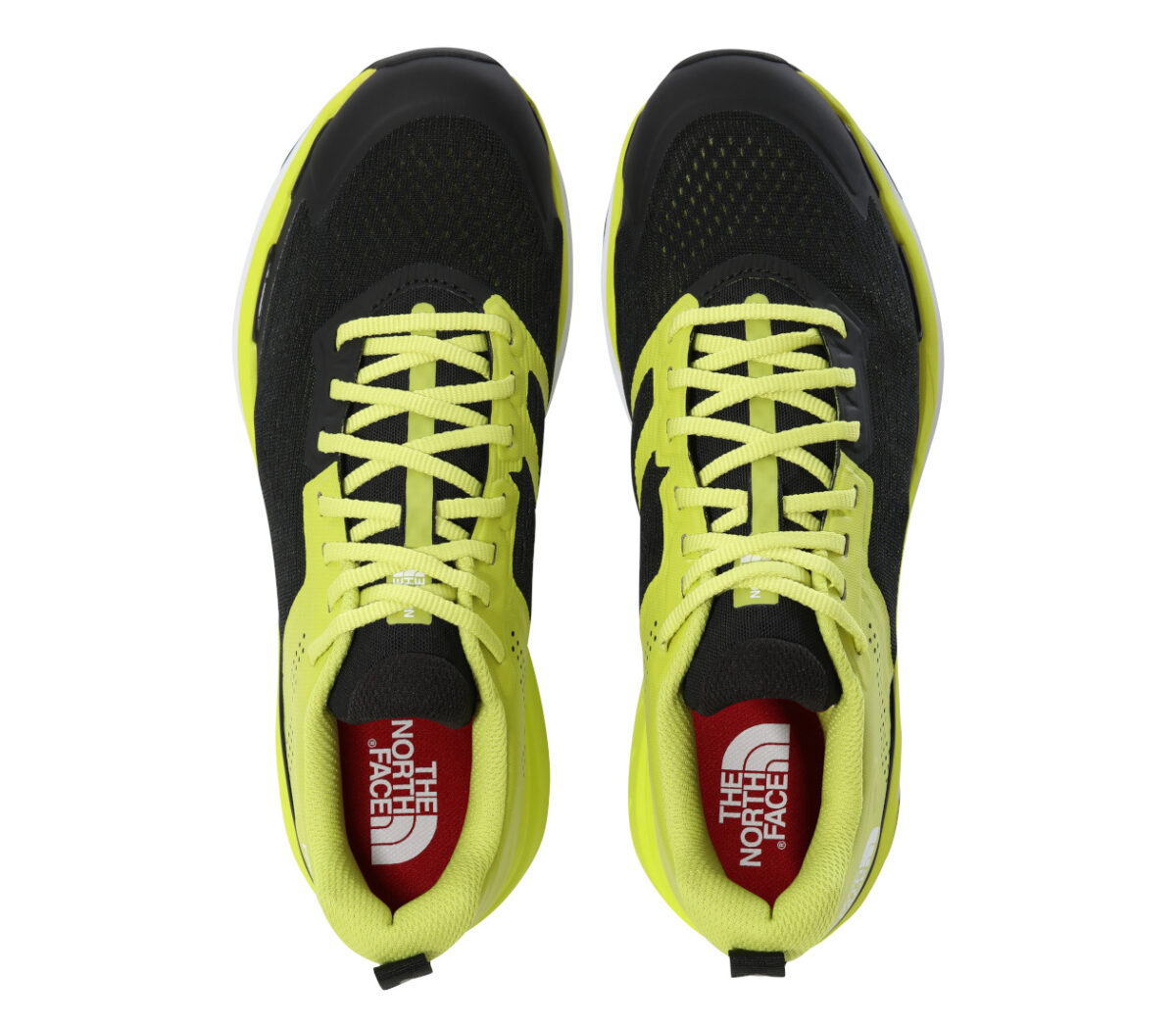 sopra scarpa da running north face enduris gialla