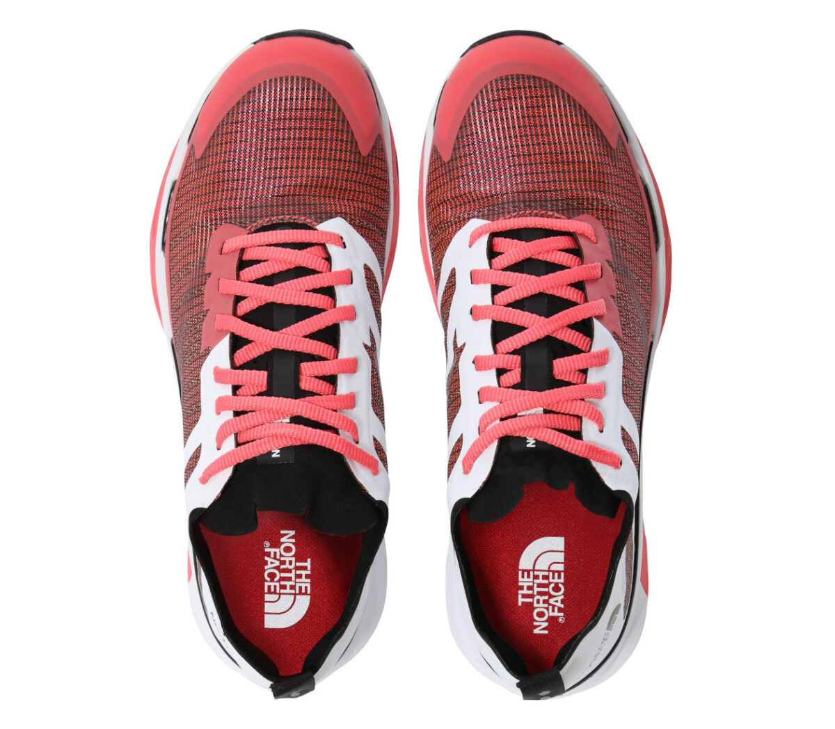 tomaia scarpa da trail running donna the north face vective infinite rossa