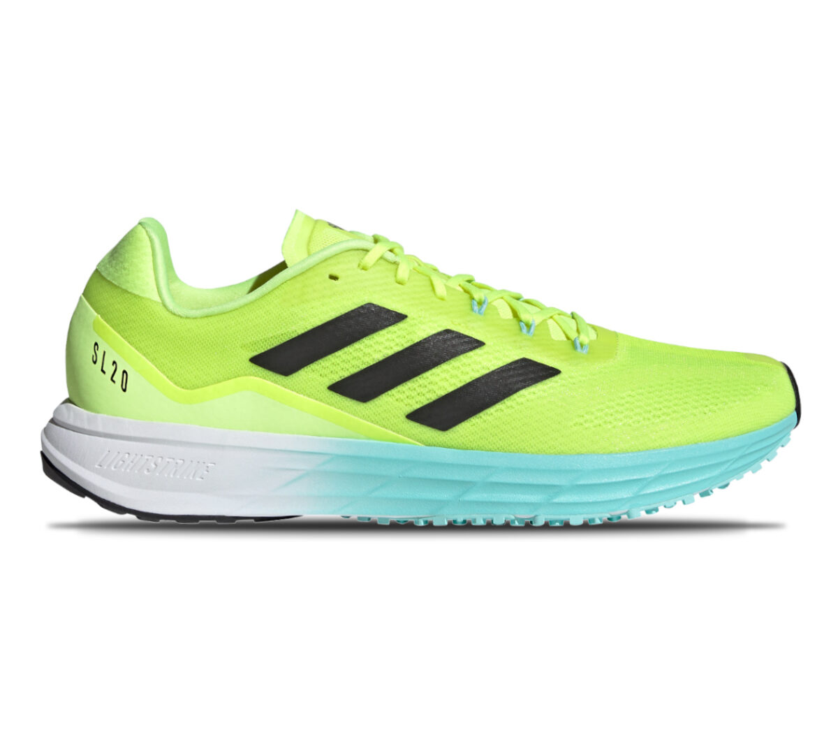 scarpa da running veloce adidas sl 20 2 fluo