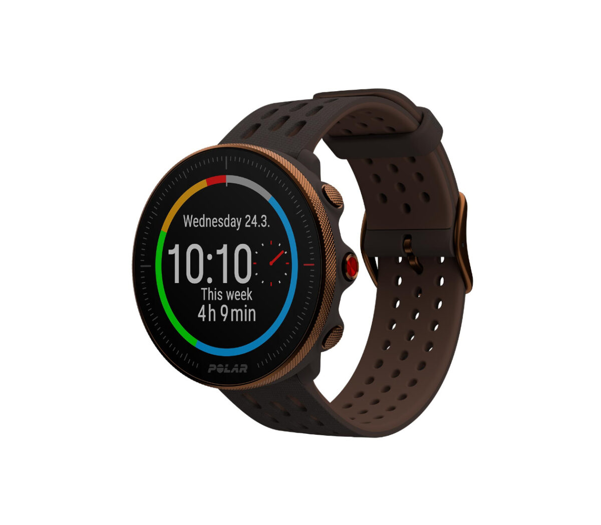 orologio GPS running Polar m2 marron