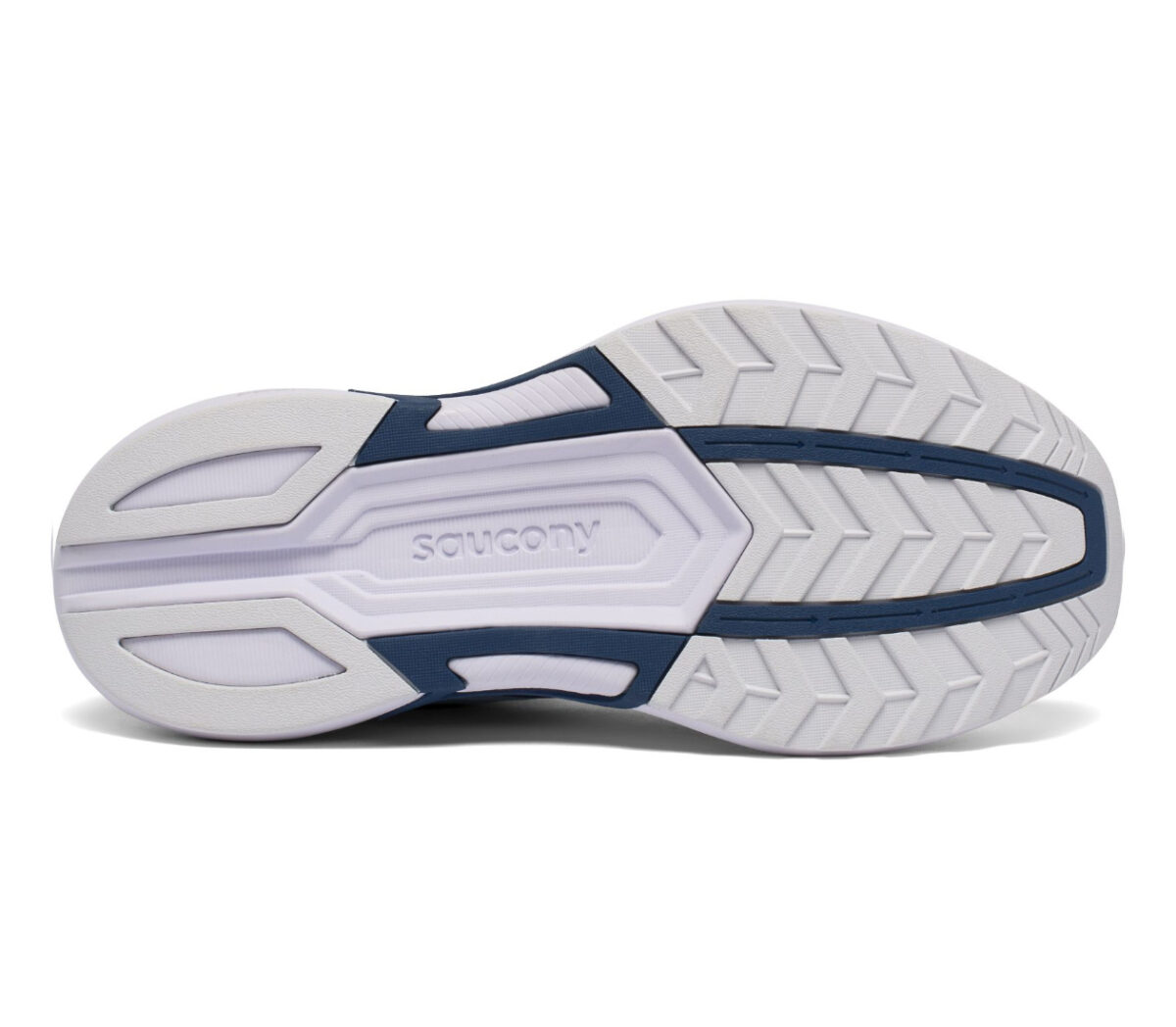 suola scarpa da running donna saucony axon azzurra